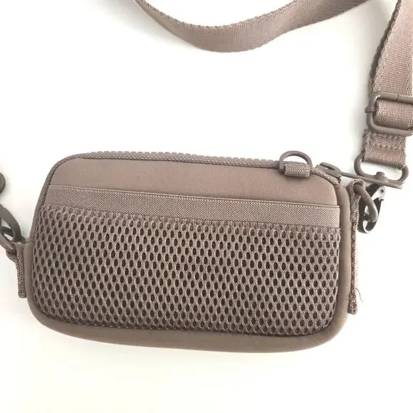 Dagne Dover Mara Neoprene Phone Sling Crossbody - Dune Mauve / Brown - Picture 4 of 8